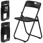 Ling Rong Black Plastic Folding Chairs Lightweight New. Price: $167.99.