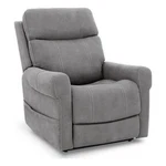 Pemberly Row Fabric Power Lift Recliner With 3 Zone Heat Stonewash Dove. Price: $1070.70.