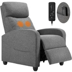 Massage Recliner Chair Adjustable Lumbar Support Cool Gray SF21BK-AM Sweetcrispy New. Price: $369.99.