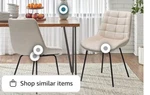 Nicbex Velvet Dining Chairs, Upholstered Reception New. Price: $145.20.
