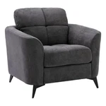Benjara Odin 39" Modern Armchair With Tufted Cushions- Metal Frame- Gray Velvet New. Price: $283.99.