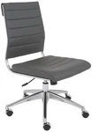 Axel Gray Leatherette Low Back Swivel Office Chair New. Price: $462.00.