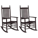 Rocking Chairs With Curved Seats Patio Furniture 2 Pcs Solid Wood Fir Vidaxl New. Price: $256.99.