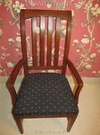 Ethan Allen American Impressions Autumn Cherry Splatback Arm Chair 24 6401A Used. Price: $200.00.