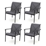 Four Seasons Courtyard Norwalk Outdoor Patio Arm Chair Furniture Set, 4 Pack New. Price: $535.99.