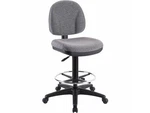 Lorell Adjustable Multi Task Stool 24"X24"X40-1/2"X50-1/2" Gray 80009 New. Price: $176.99.