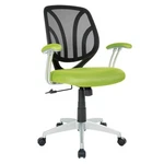 Screen Back Office Task Chair, Green Padded Seat New. Price: $94.32.