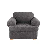 Surefit Stretch Jacquard Damask 2-PIECE Chair Slipcover Gray (SF41458) New. Price: $49.36.
