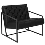 Flash Furniture Hercules Madison Leather Tufted Accent Chair In Black New. Price: $454.97.