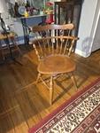 Ethan Allen Heirloom Comb Back Mate's Chair Maple #10-6051 Nutmeg 140882 Used. Price: $207.00.