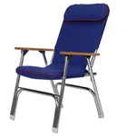 Seachoice 78511 Padded Deck Chair W/red Piping New. Price: $234.37.