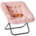 Edx Comfy Chair For Adults, Soft Faux Fur Folding Lounge Bedroom Living New. Price: $45.95.