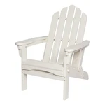 Shine Company Traditional Cedar Wood Folding Adirondack Chair White New. Price: $156.99.