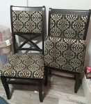 Stakmore Contemporary Upholstered Taupe Folding Chairs (2 Pack) (used). Price: $94.00.