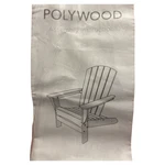 Polywood Gulf Shores Adirondack Chair With Marine Grade Hardware, Navy New. Price: $189.99.