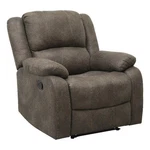 Lexicon Fairview Polished Microfiber Upholstered Manual Recliner Brown New. Price: $343.66.