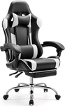 Heavy Duty Gaming Chair, Ergonomic Gamer For Home Office With Footrest, Lu New. Price: $250.04.
