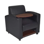 Regency Nova Arm Chair With 360-DEGREE Swiveling Tablet, Java Finish, New. Price: $1573.99.