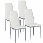 4 Pack Dining Kitchen Chairs Pu Leather High Quality Furniture New. Price: $74.70.