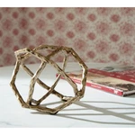 Signature Design By Ashley Laddington Sculpture, Antique Brass Cast Aluminum New. Price: $45.35.