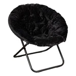 Flash Furniture Gwen Xl Fabric Folding Saucer Chair Black/black New. Price: $120.68.