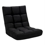 Costway Adjustable 14-POSITION Floor Chair Folding Lazy Sofa Lounge Black New. Price: $59.99.