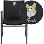 Flash Furniture Hercules Hd Black Vinyl Stack Chair XU-60154-BK-VYL-EMB-GG New. Price: $174.99.