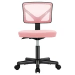 Swivel Rolling Home Office Desk Chair: Armless Low Chair-back Mesh Task New. Price: $39.45.