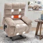 Lift Chair Heat Massage Dual Motor Large Electric Power Recliners New. Price: $699.00.