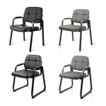 Clatina Waiting Room Guest Chair Bonded Leather Padded Armrest Conference Desk New. Price: $93.99.