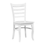 Lexicon Bonnie Wood Dining Room Side Chair& Set Of 2 White Finish New. Price: $175.71.
