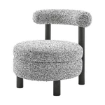 Npd Furniture Esther Boucle Accent Chair In Speckled White New. Price: $516.48.