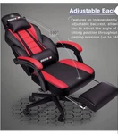 Bossin Gaming Chair With Footrest Leather For Adults And Kids Headrest Lumber New. Price: $130.00.