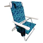 Bliss Hammocks Folding Beach Chair, Backpack Recliner With Towel Rack (open Box). Price: $55.29.