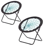 Campland Bunjo Bungee Dish Chair-versatile Folding With Fun Bouncy New. Price: $132.51.
