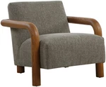 Uttermost 23891 Balance 30"W Oak Framed Polyester Accent Chair - Natural / Herb New. Price: $1384.80.