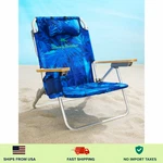 Tommy Bahama Ocean Palm Deluxe Backpack Beach Chair New. Price: $64.50.