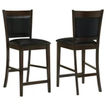 Coaster Jaden Upholstered Counter Chair Espresso (set Of 2) New. Price: $199.99.