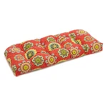 Blazing Needles 42-INCH By 19-INCH U-shaped Solid Spun Polyester Tufted Settee/b New. Price: $71.99.