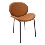 Leisuremod Servos Side Chair With Upholstered Faux Leather Seat Dark Brown New. Price: $175.24.