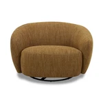 Divani Casa Norris - Modern Mustard Fabric Swivel Accent Chair New. Price: $940.80.