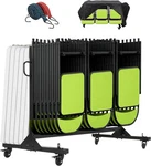 Garvee Folding Transport Cart Holds 42 Chairs Adjustable Locking Wheels New. Price: $156.57.