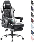 Homall Gaming Chair, Computer With Footrest And Massage Lumbar Support, New. Price: $145.16.