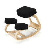 Costway Ergonomic Kneeling Chair Rocking Office Desk Stool Upright Posture Black New. Price: $84.99.