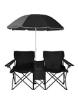 Costway Portable Folding Pinic Double Chair New. Price: $75.99.