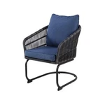 Four Seasons Courtyard Adelaide Set Of 2 Spring Cushioned Dining Chairs, Blue New. Price: $196.99.