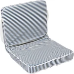 Sunnylife 6-POSITION Lightweight Beach Chair Folding, 331 Lb Capacity, Stripe New. Price: $166.99.