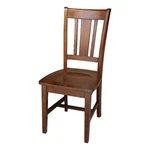 International Concepts San Remo Solid Wood Splatback Dining Chair Espresso New. Price: $173.17.