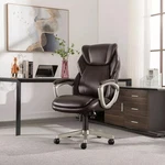 La-z-boy Westley Big & Tall Executive Office Chair, Active Lumbar Support, Brown New. Price: $345.39.