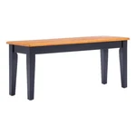 Boraam Shaker Bench, Black/oak New. Price: $127.09.